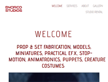 Tablet Screenshot of encircostudios.com